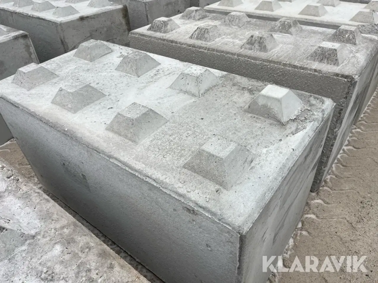 Billede 7 - Betonblokke / siloklodser 25 styk -