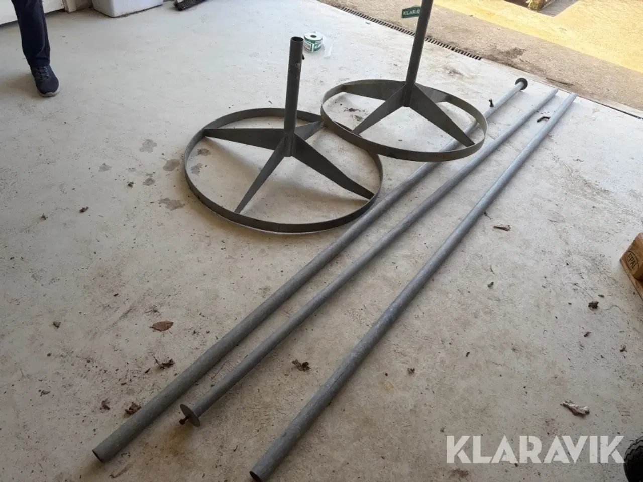 Billede 3 - Lysmaster - 2 styks med standere