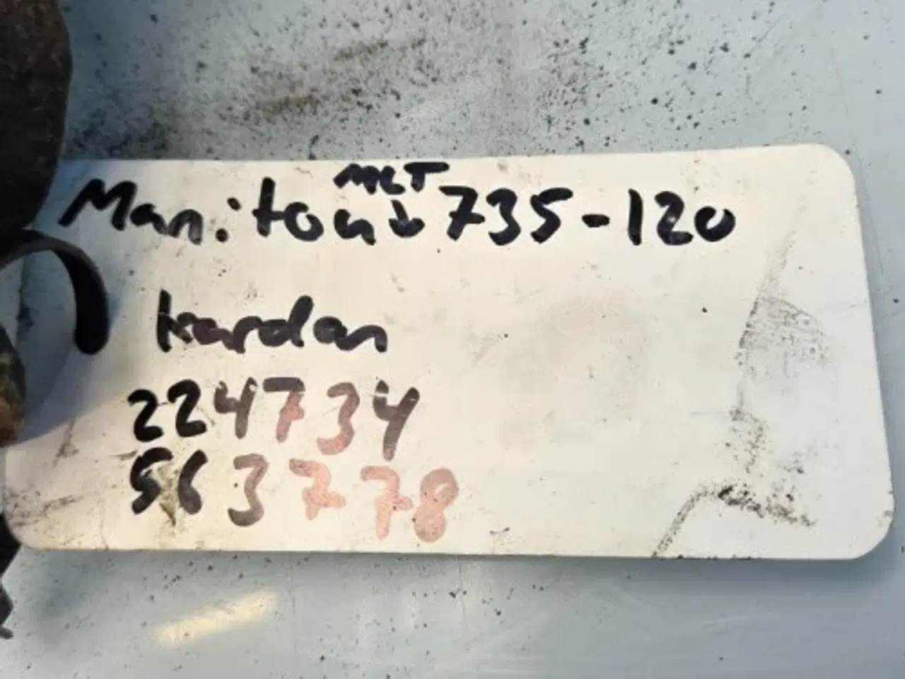 Billede 13 - Manitou MLT735-120 Kardan 224734