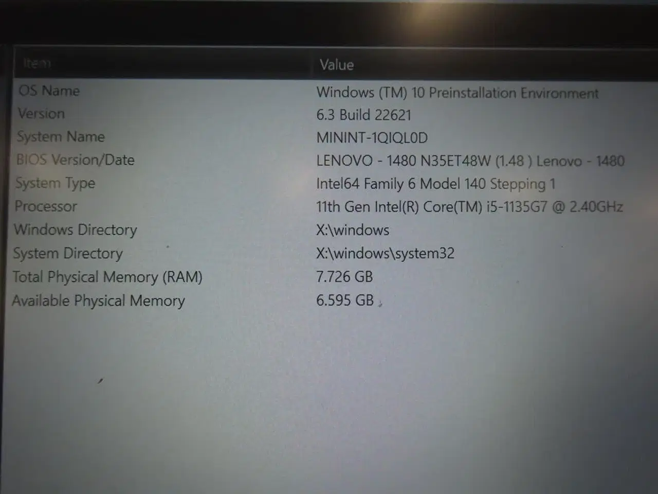 Billede 4 - Bærbar computer LENOVO T14s