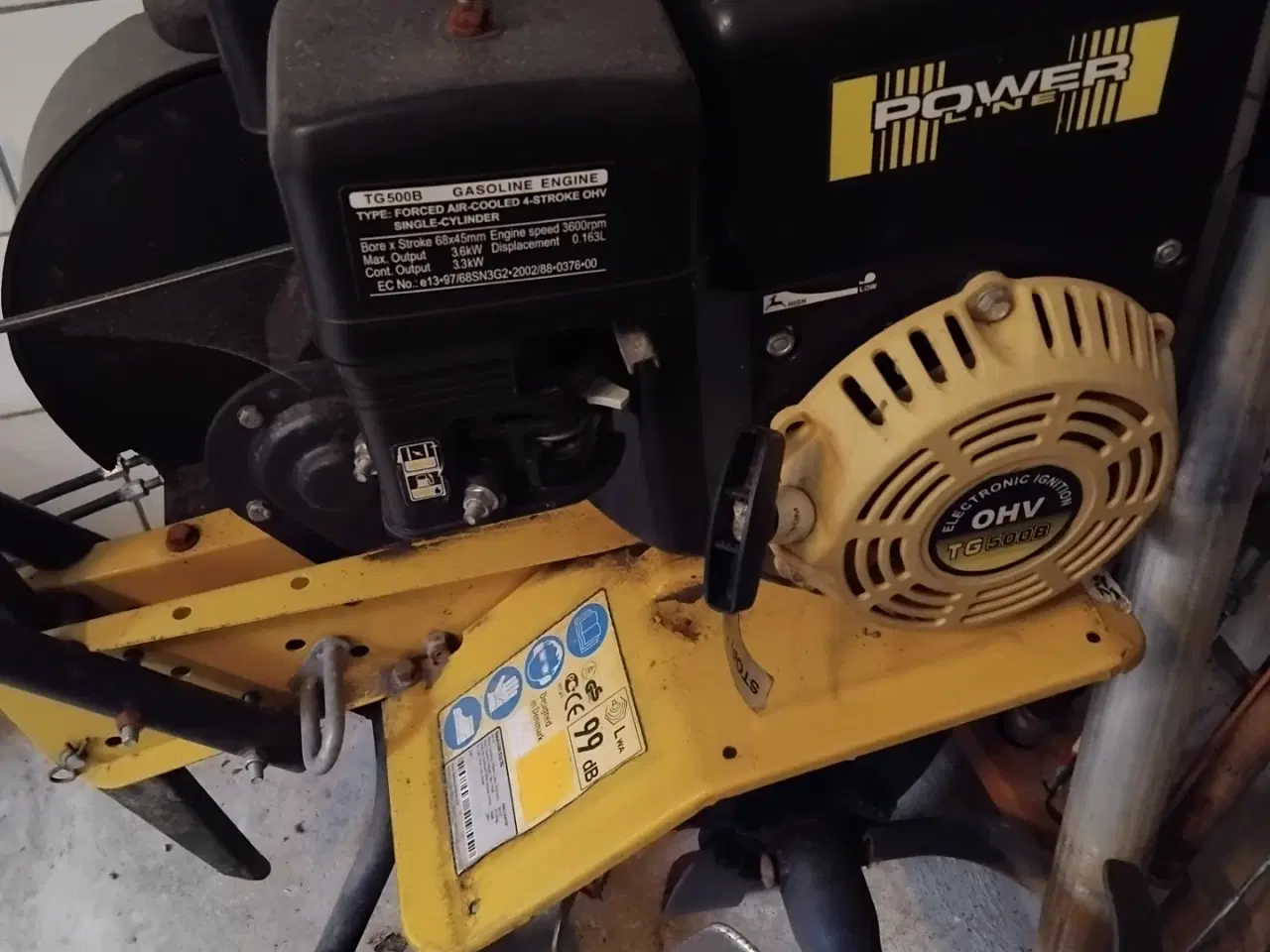 Billede 1 - Texas havefræser, ældre model 5hk med bakgear