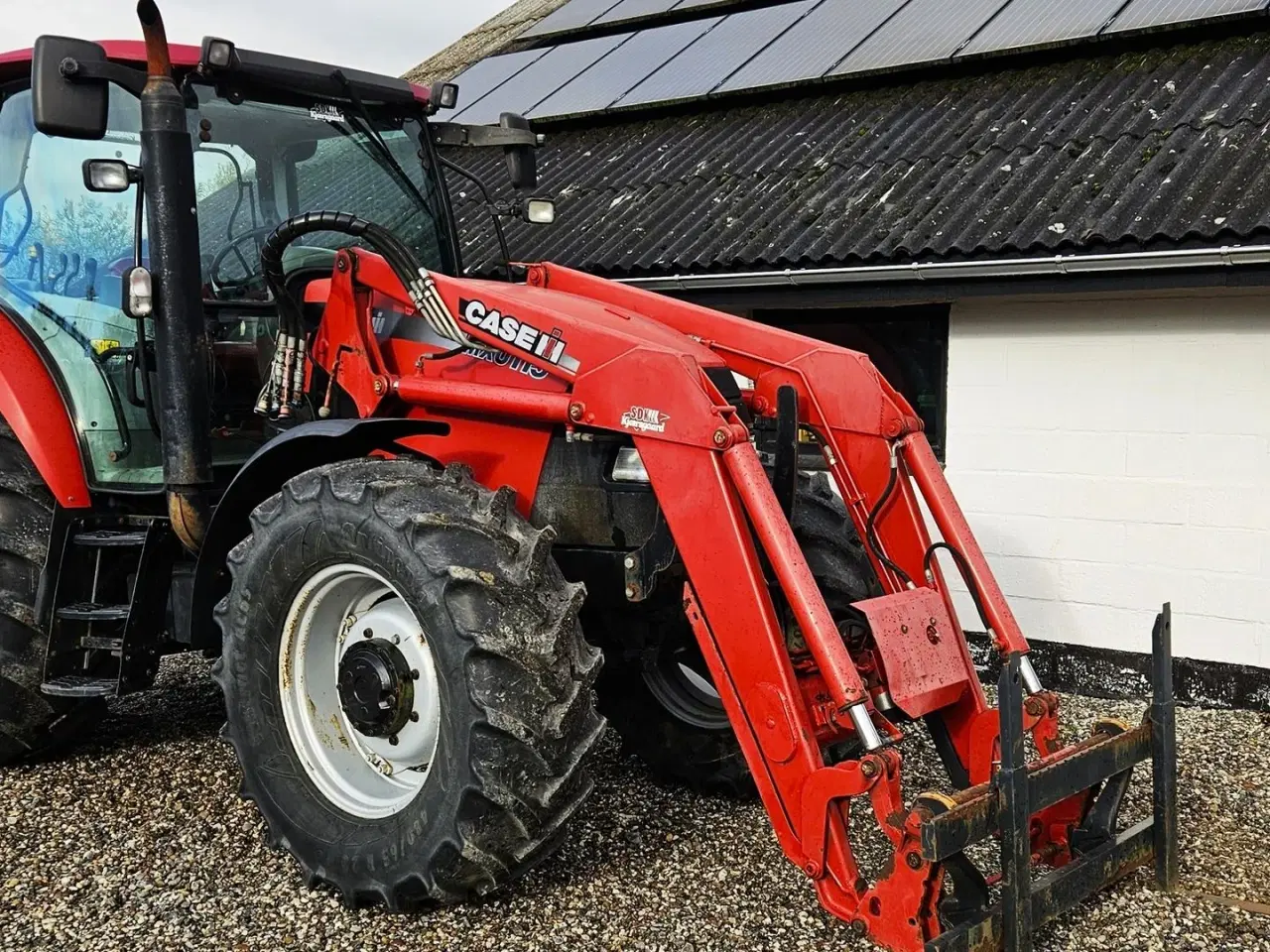 Billede 2 - Case IH MXU 115 / 7400 timer / frontlæsser med 2 redskaber