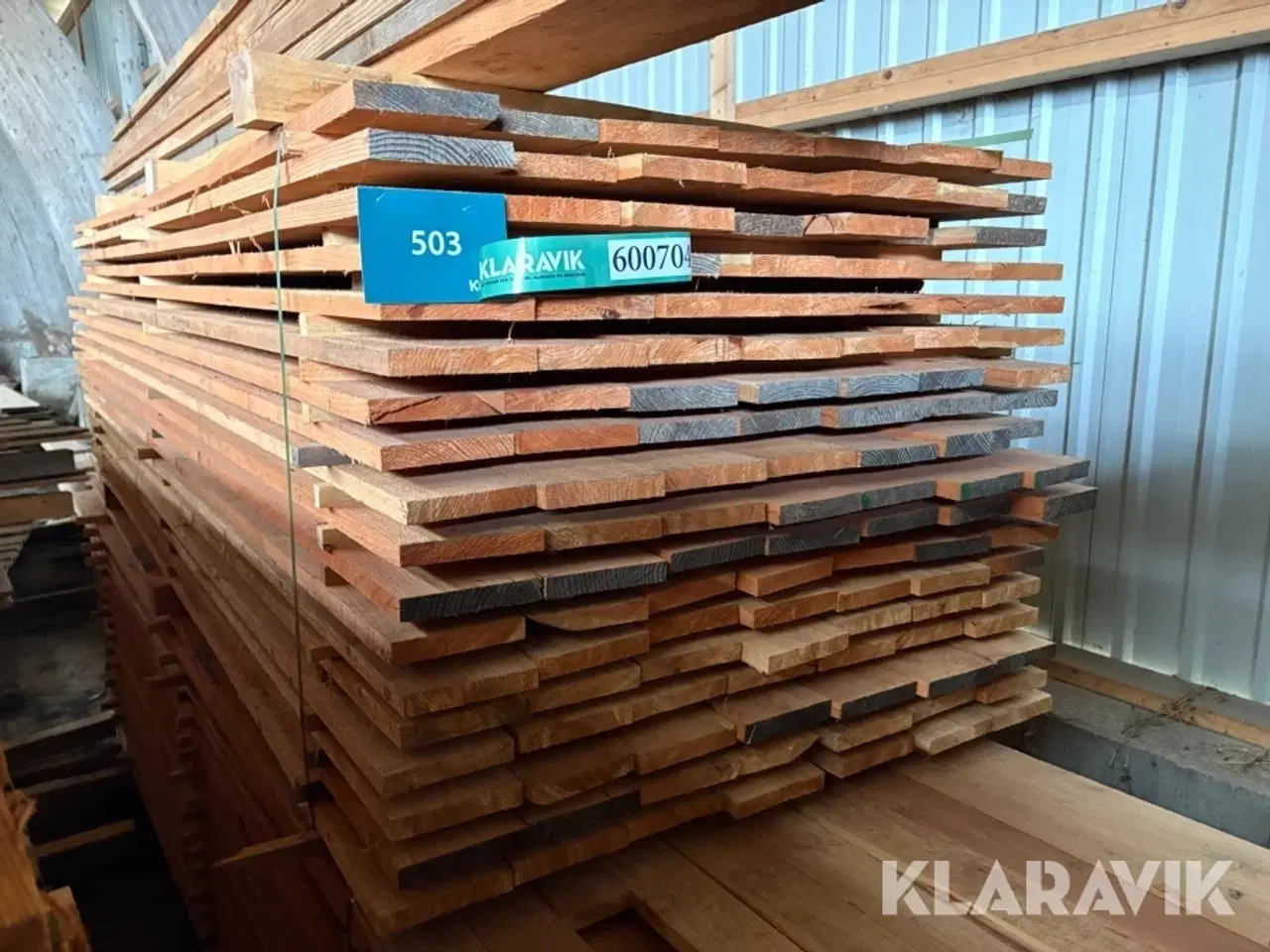 Billede 4 - Lærkebrædder 126 styk