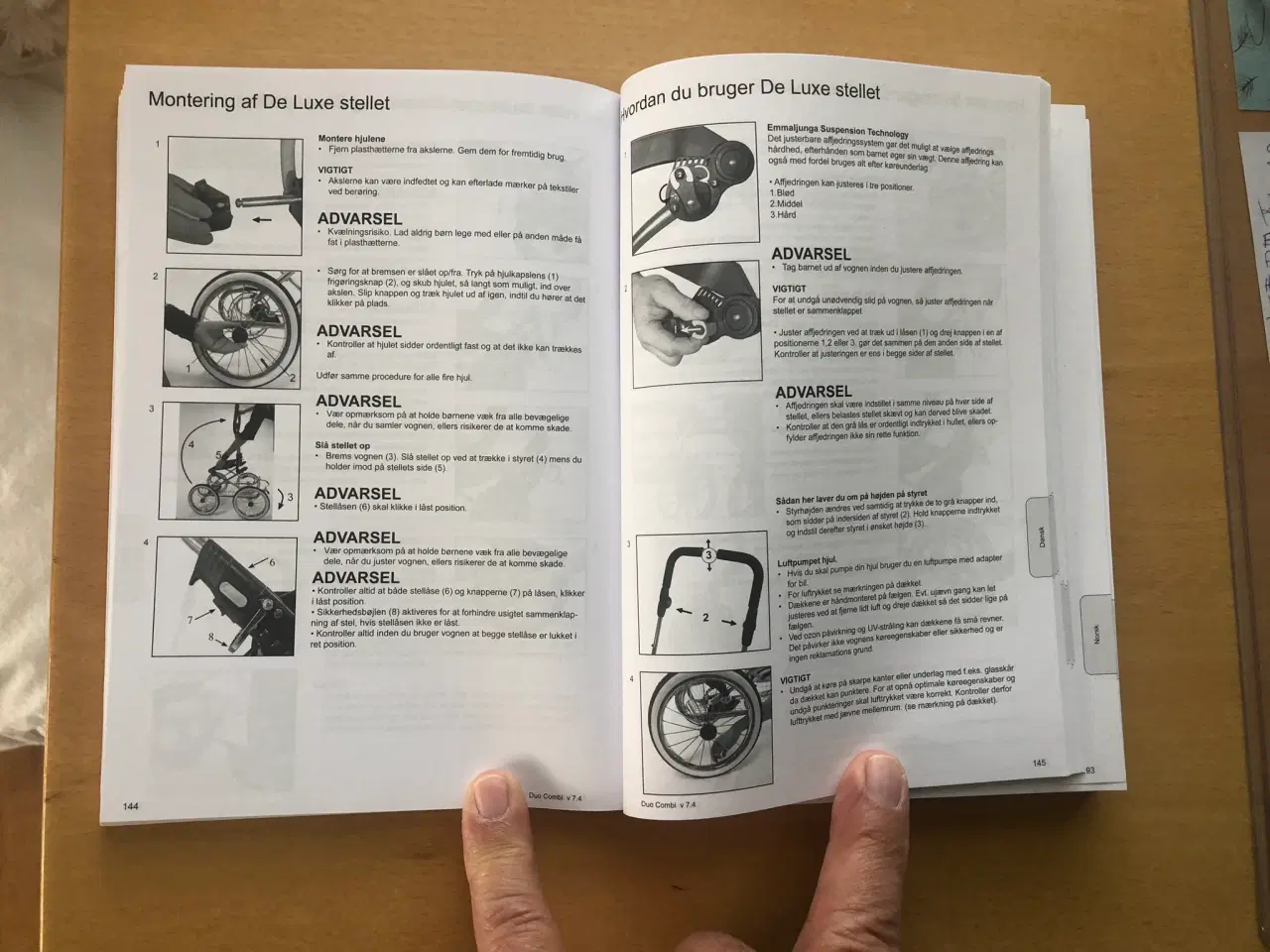 Billede 16 - Emmaljunga Edge Due Combi, barnevogn og klapvogn