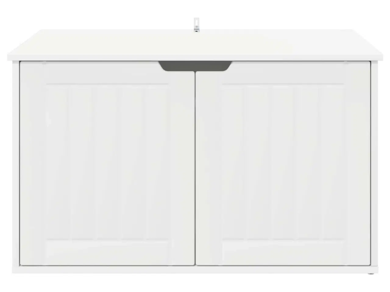 Billede 7 - Kat Hus Hvid 85 x 55 x 50 cm Konstrueret træ