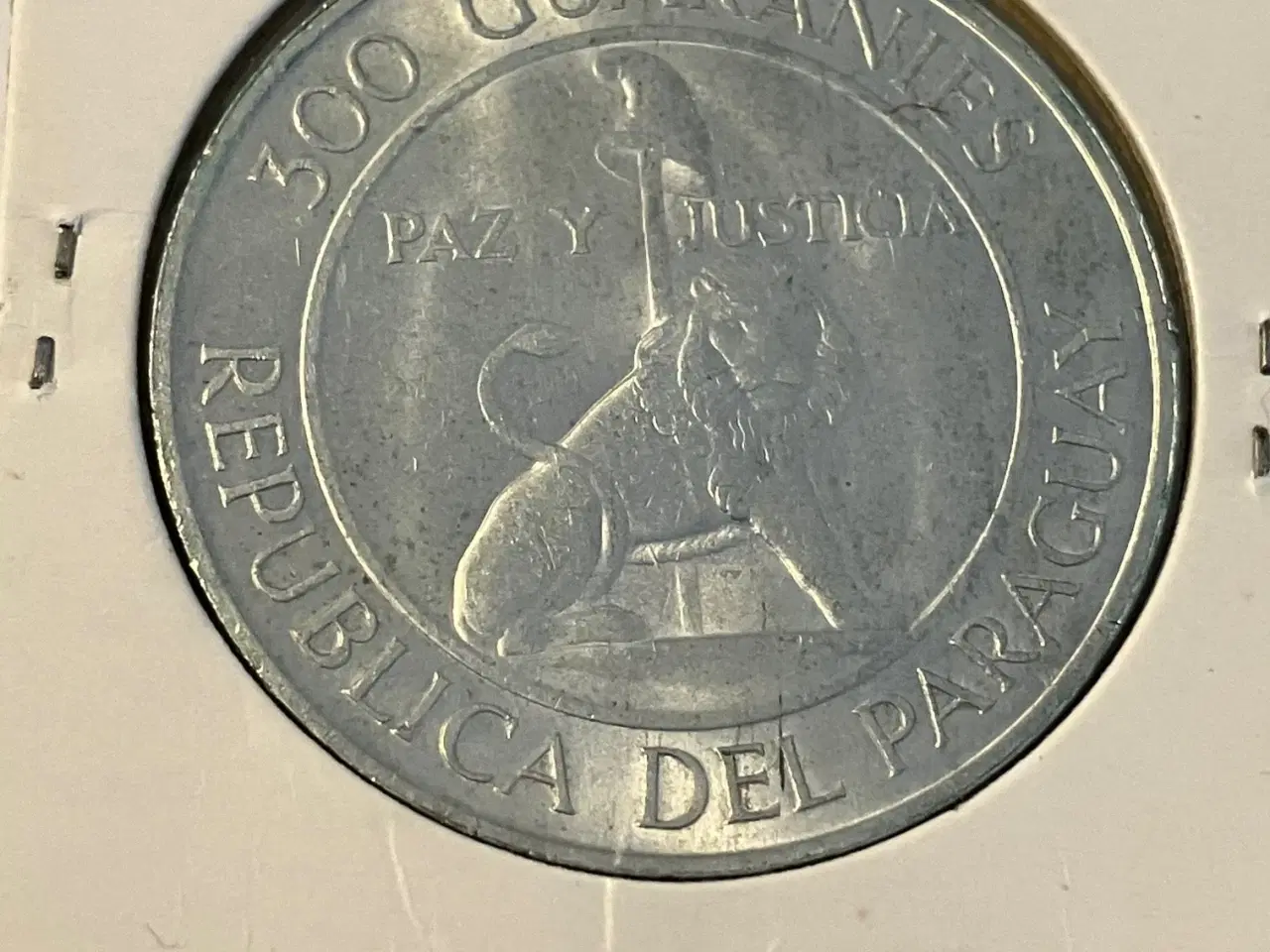 Billede 1 - 300 Guaranies Paraguay 26.73 Grams .720 silver