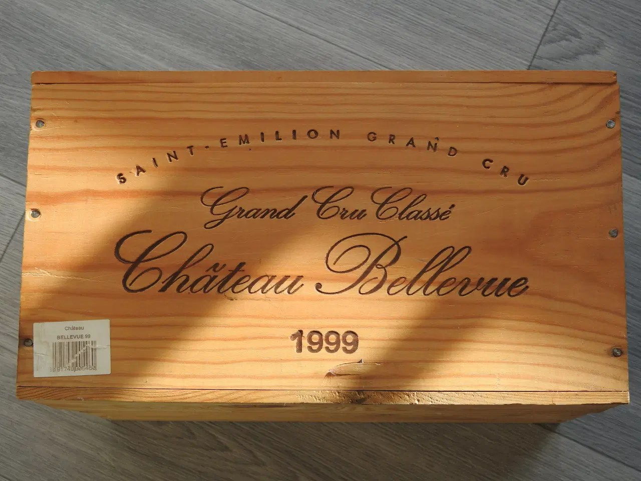 Billede 1 - saint-émilion grand cru  chateau bellevue 1999