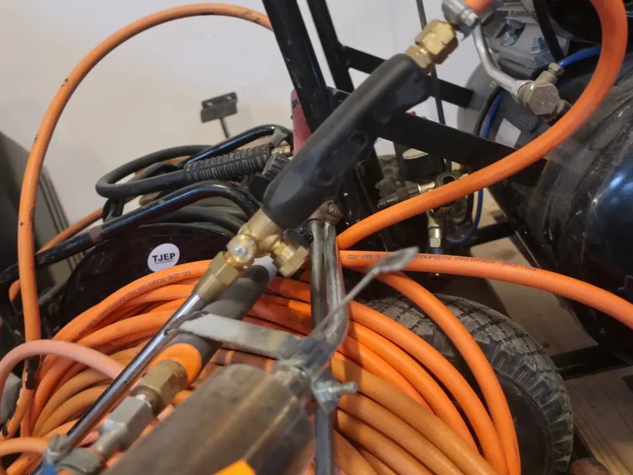 Billede 5 - Kompressor TJEP, slanger m.m.