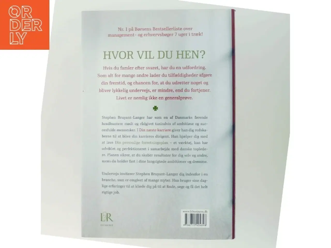 Billede 3 - Din næste karriere : headhunterens guide til livslang succes af Stephen Bruyant-Langer (Bog)