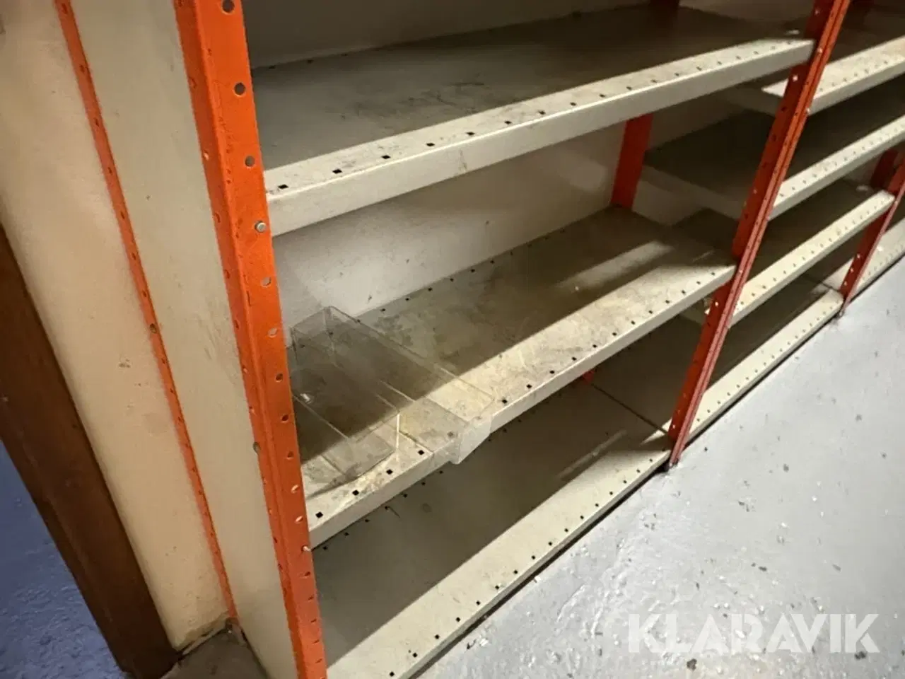 Billede 7 - Værkstedsreoler 23 sektioner +skab