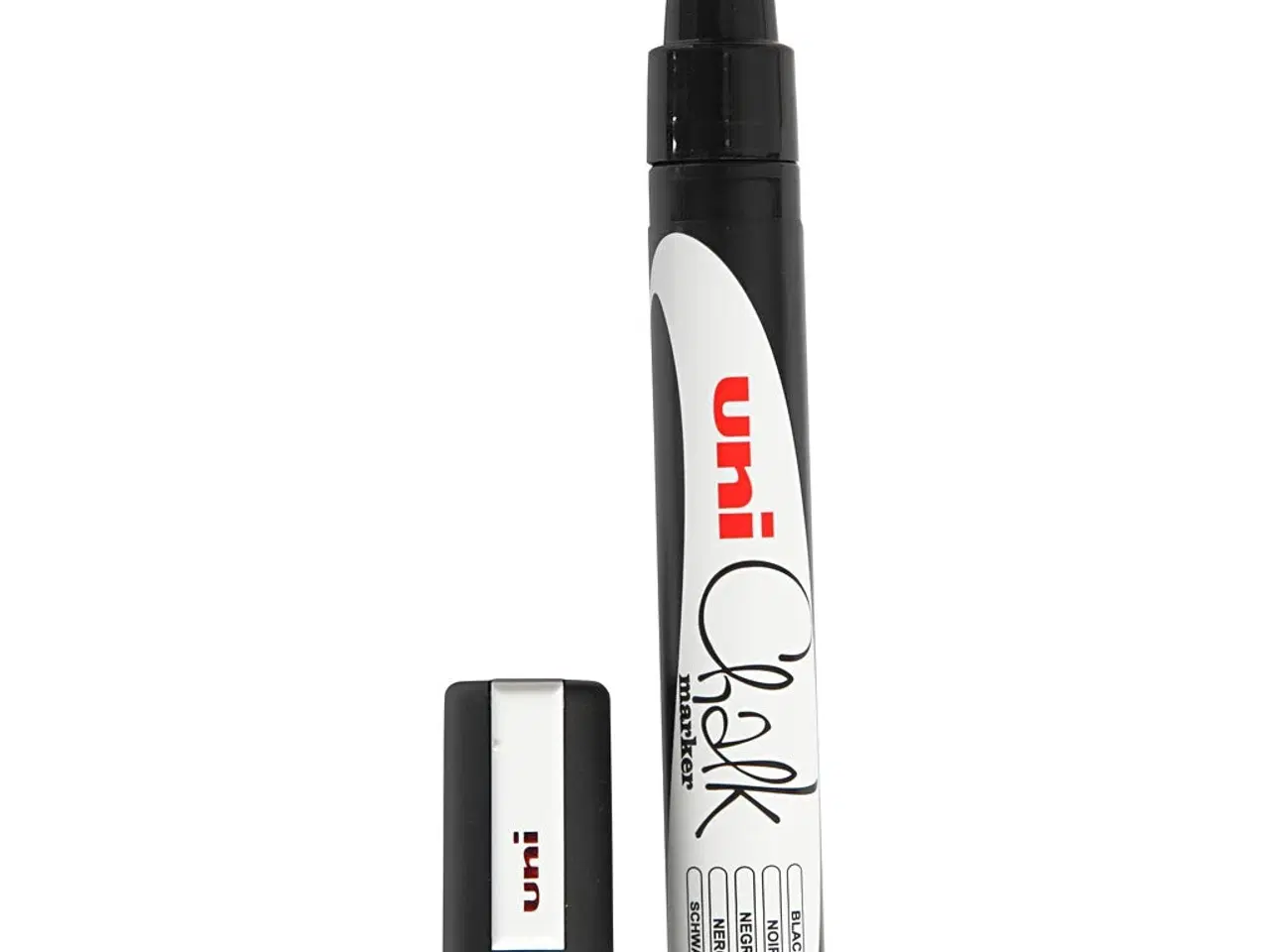 Billede 1 - Chalk Marker, streg 1,8-2,5, sort, 1 stk.