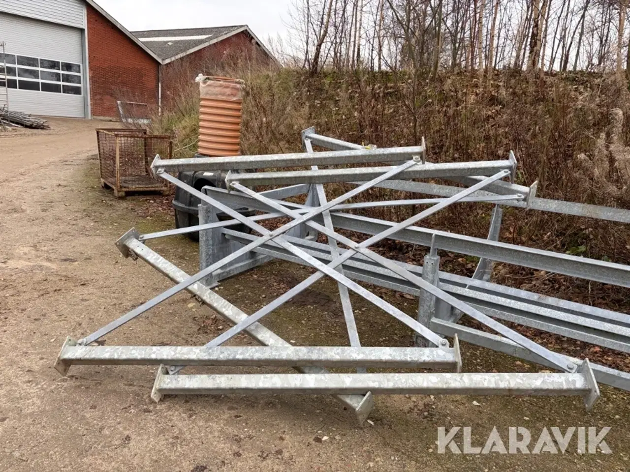 Billede 12 - Stativ til rørbassin tankdimmission ø: 160 cm