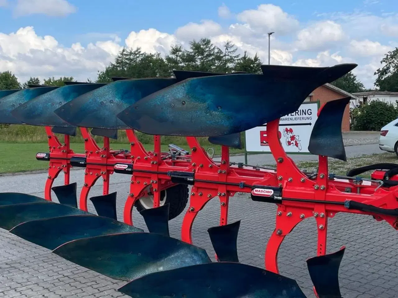 Billede 6 - Maschio Unico L 5+ 5 furet vendeplov m hyd stenudløser