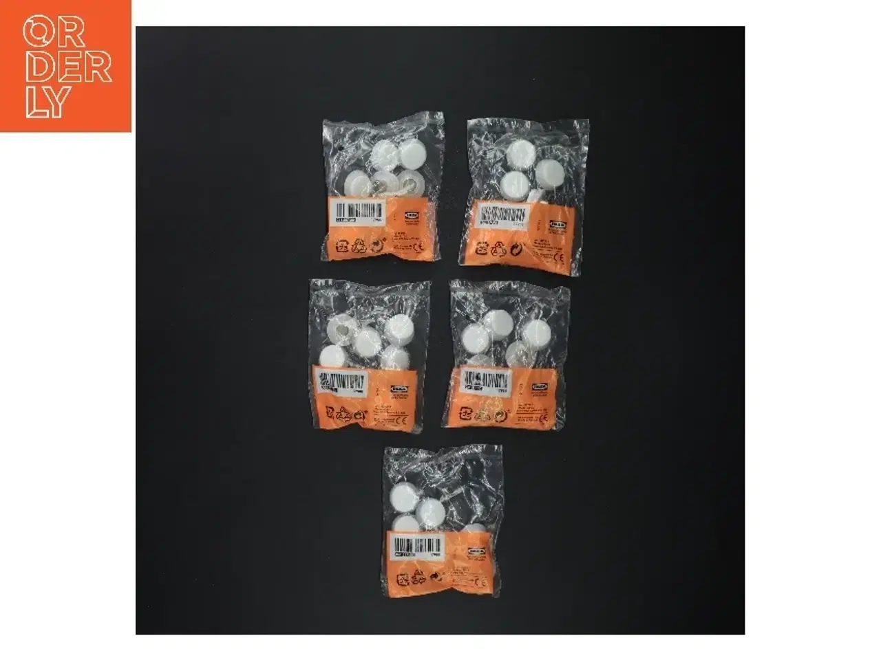 Billede 2 - Pakker med FIXA møbelsko fra IKEA (str. 2,5 cm)