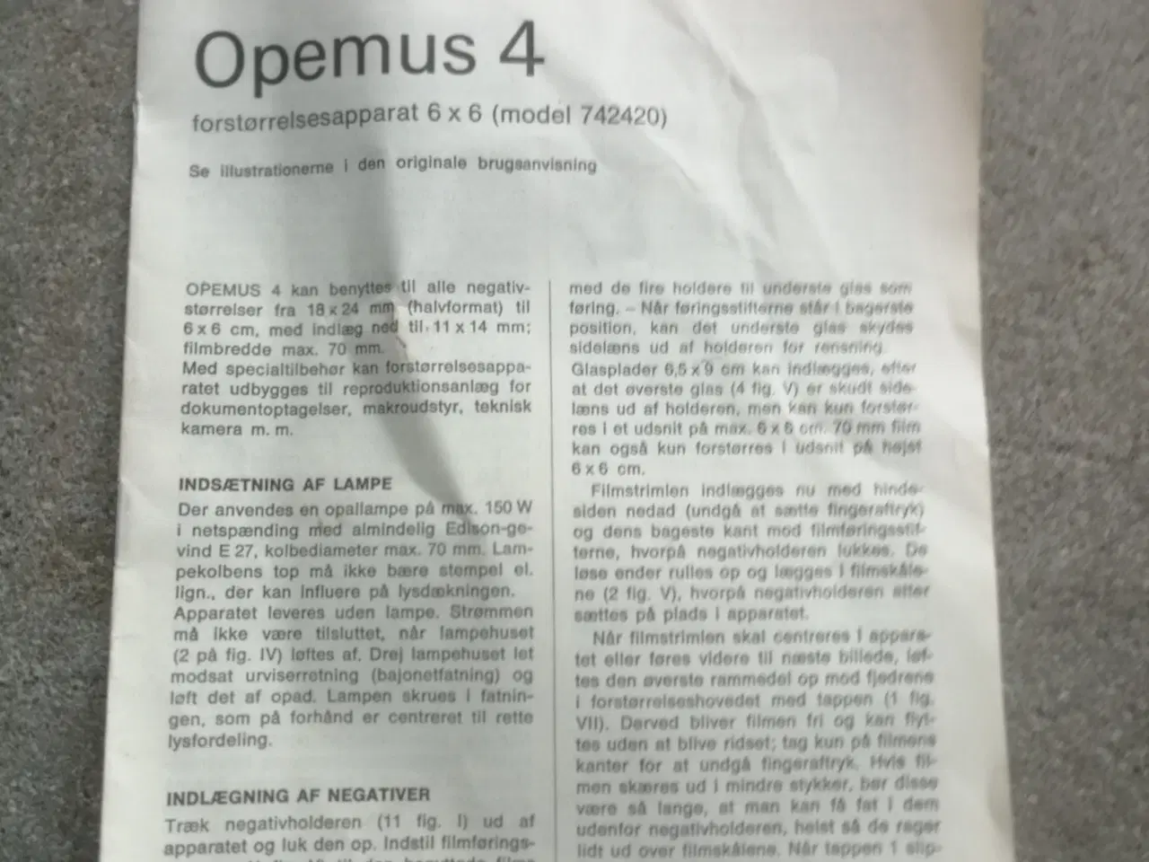 Billede 5 - Meopta Opemus 4 enlarger
