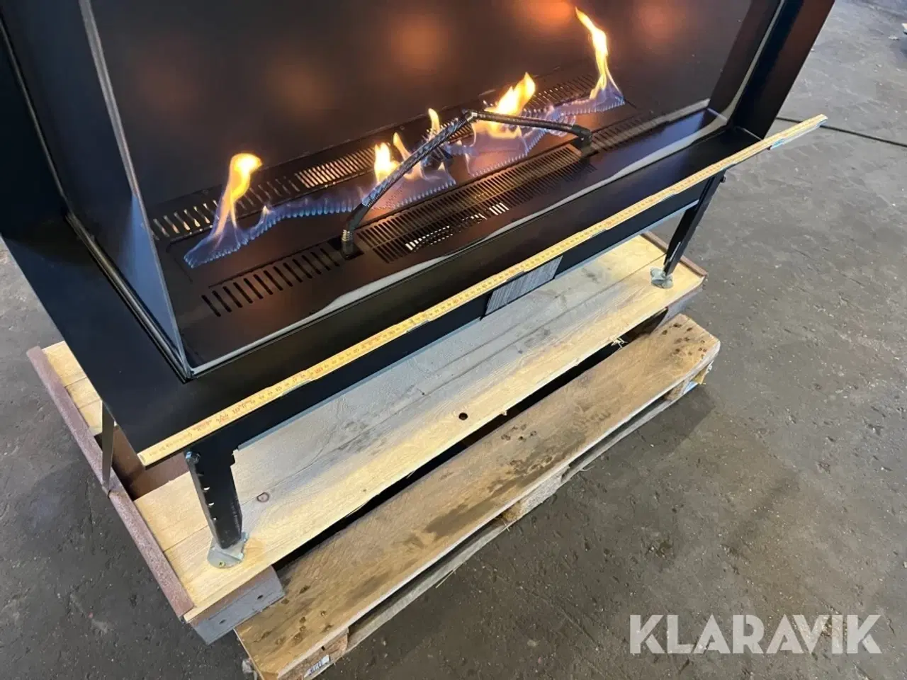 Billede 5 - Fjernbetjent Gaspejs M-design Gas 1050CL/CR True Vision til indbygning