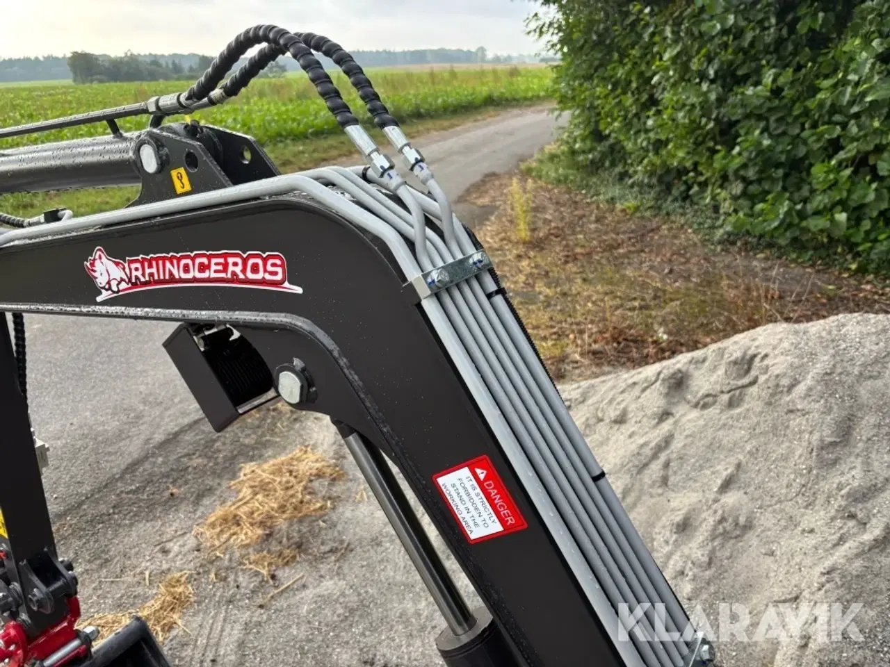 Billede 8 - Gravemaskine Rhinoceros XN12-8 med Kubota motor