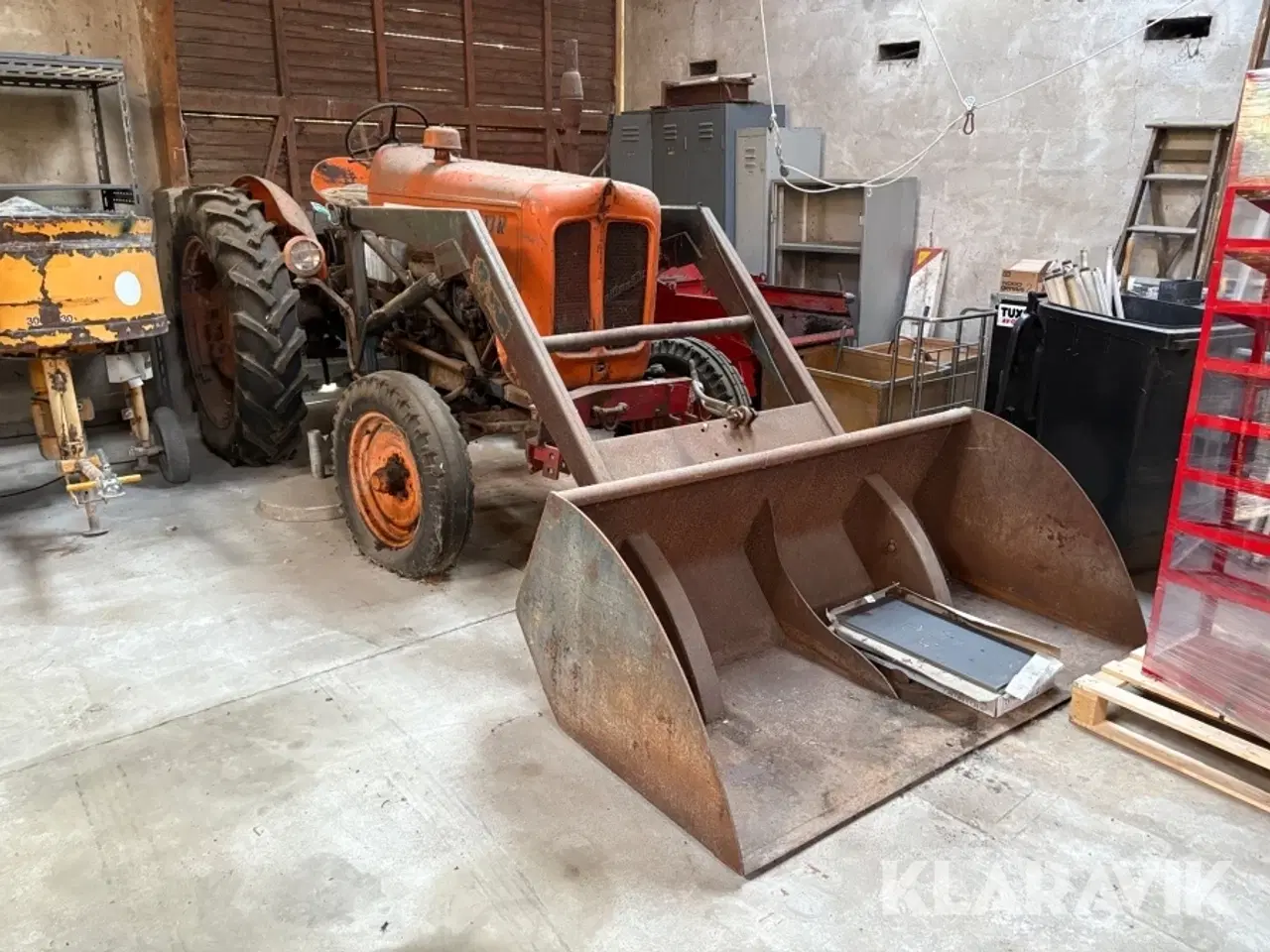 Billede 2 - Traktor Fiat 513R med frontlæsser