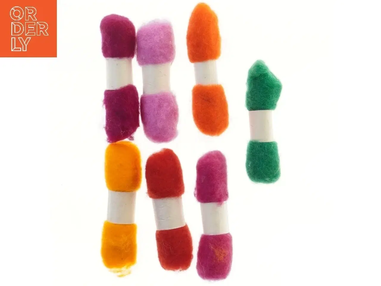 Billede 1 - Filtbolde i farver (str. 15 cm)