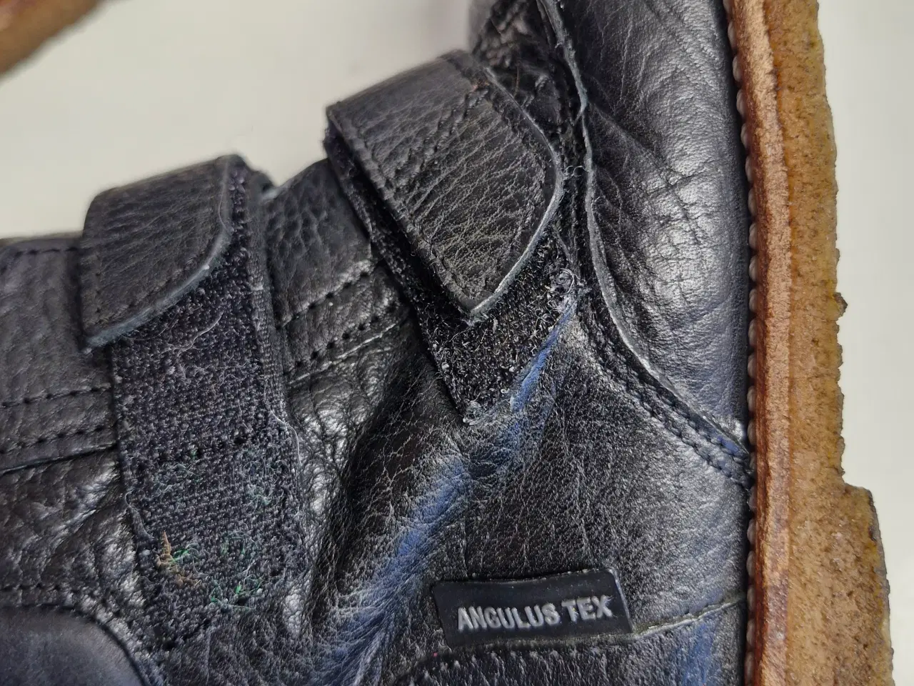 Billede 2 - FLOTTE SORTE ANGULUS TEX VINTERSTØVLETTER STR.25