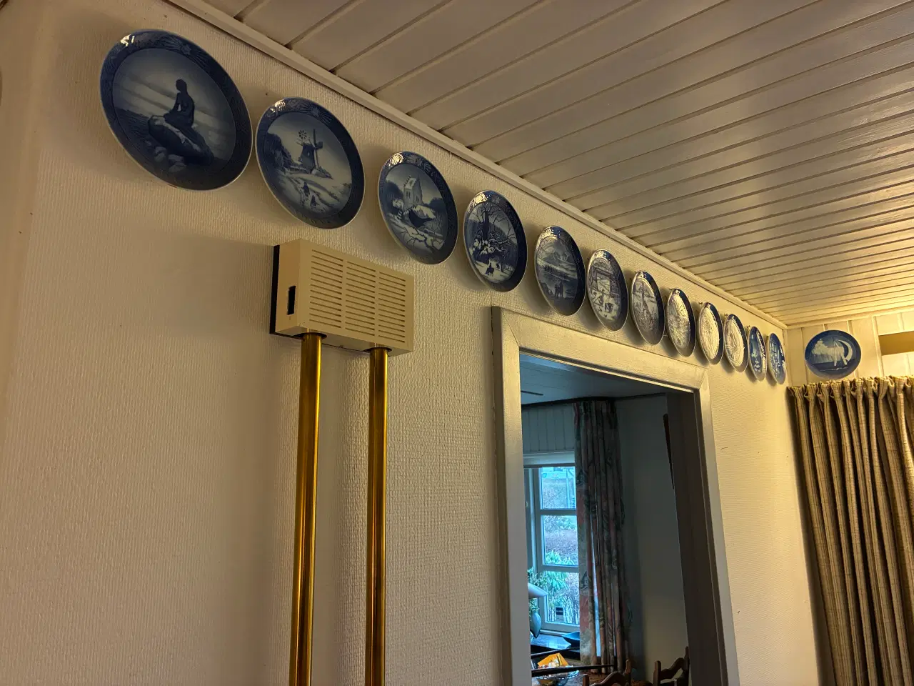 Billede 1 - Royal Copenhagen Juleplatter, 56 stk.