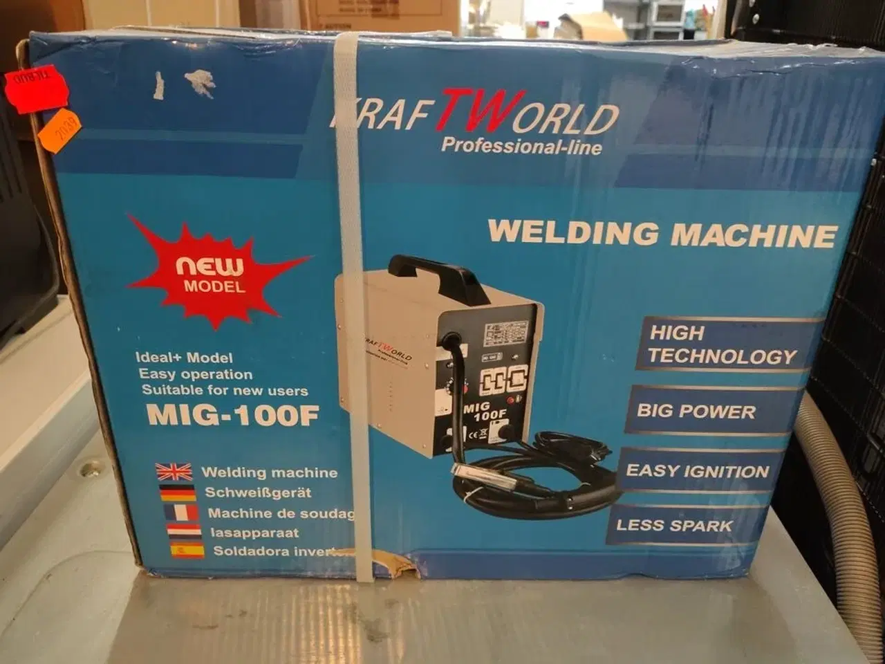 Billede 1 - Svejseapparat, ubrugt KRAFTWORLD MIG-100F