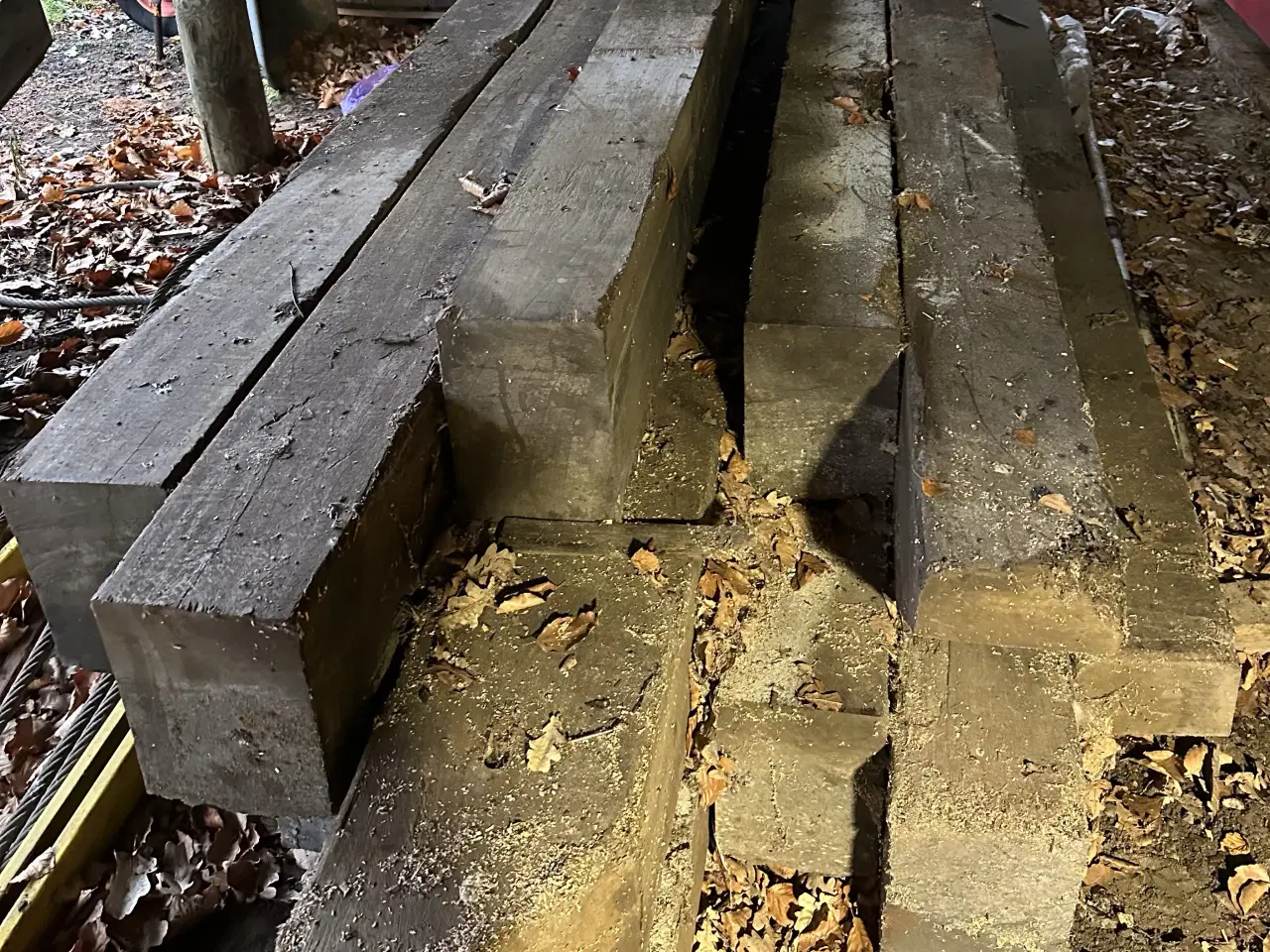 Billede 1 - Azobe/jerntræ’s bjælker