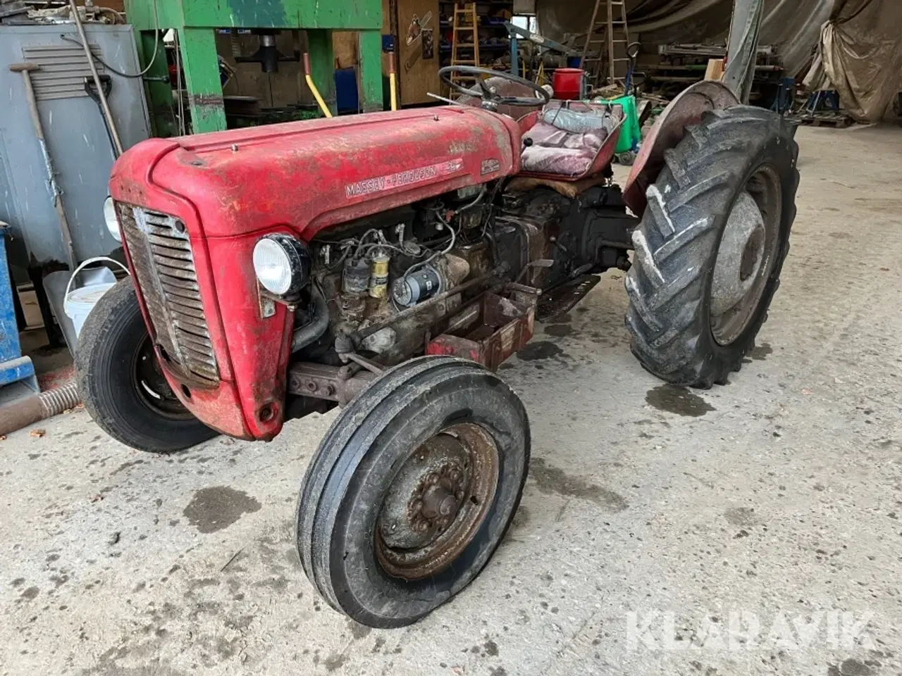 Billede 1 - Veteran traktor Massey Ferguson 35
