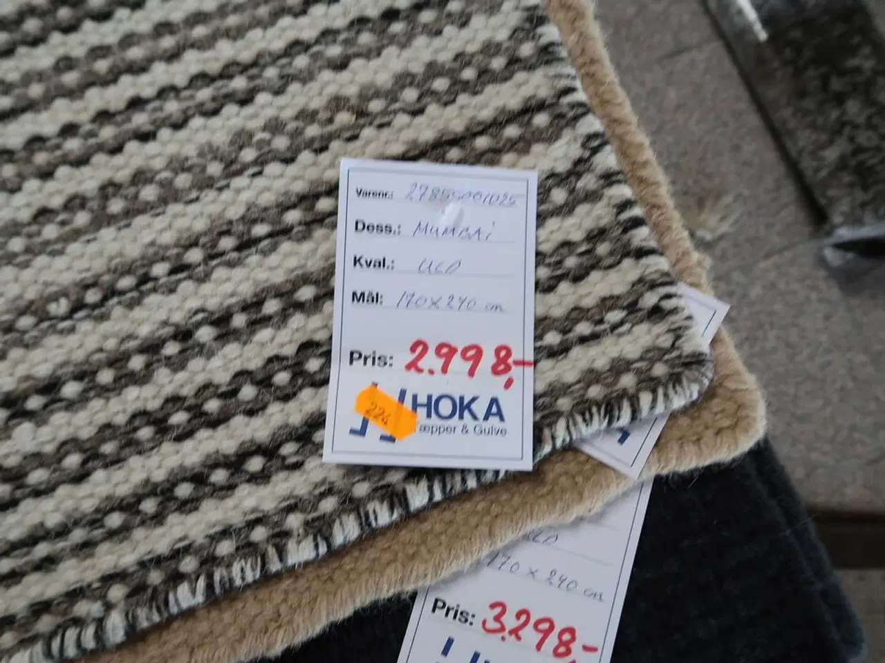 Billede 2 - Gulvtæppe MUMBAI Uld