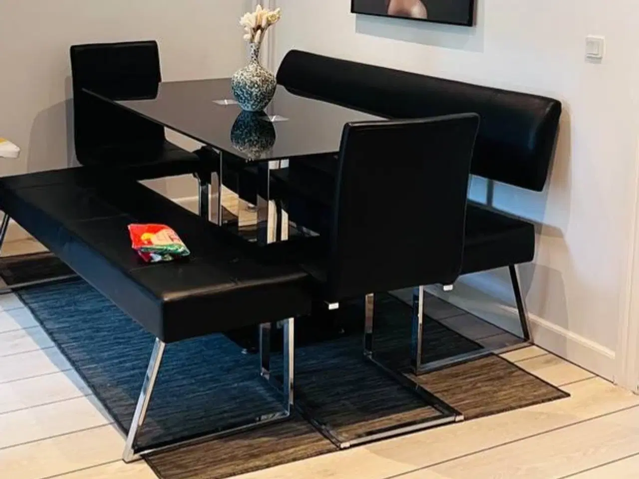 Billede 2 - Spisebord glass 