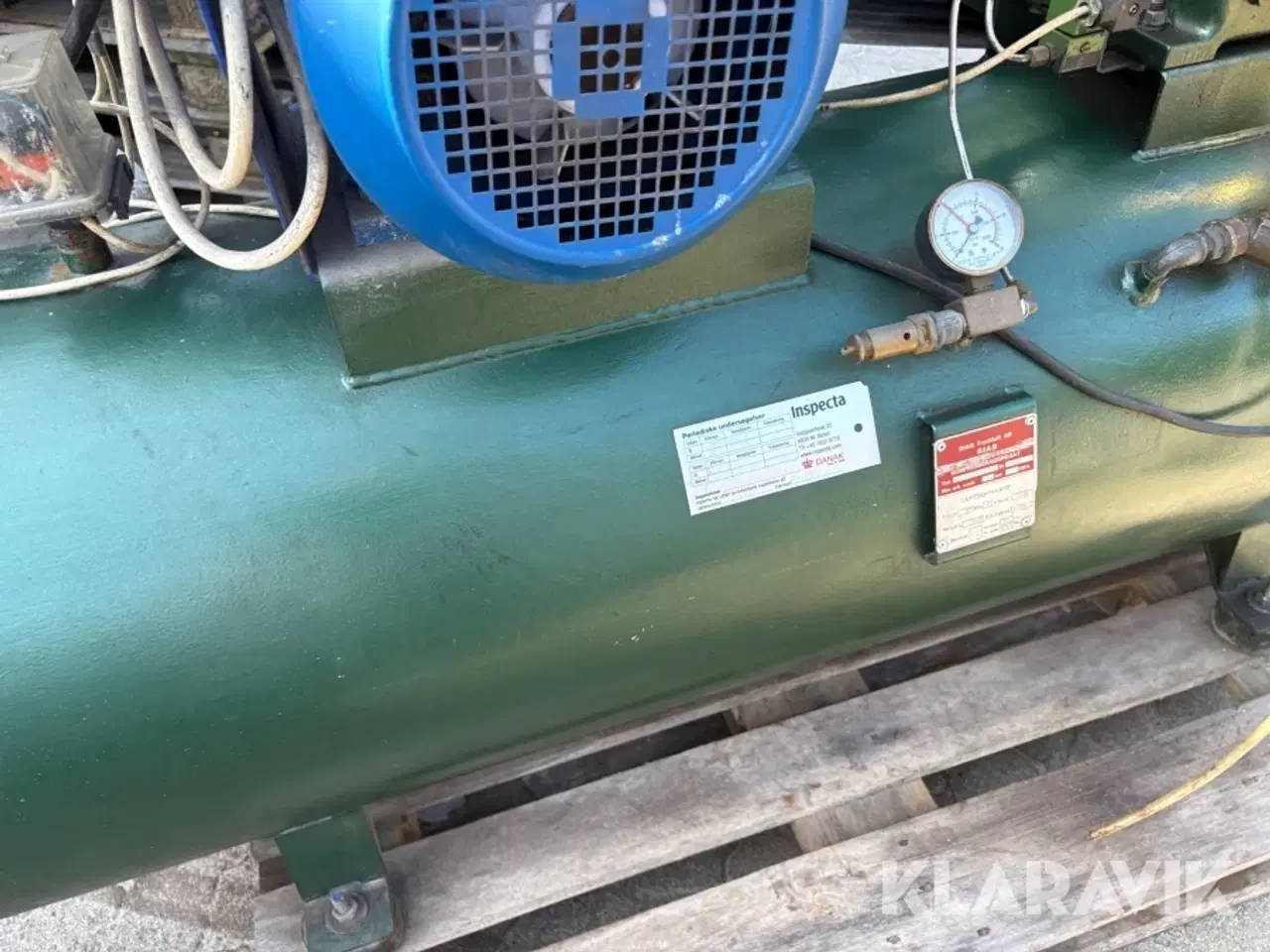 Billede 12 - Kompressor Biab Tryckluft AB KTTA 1400/350