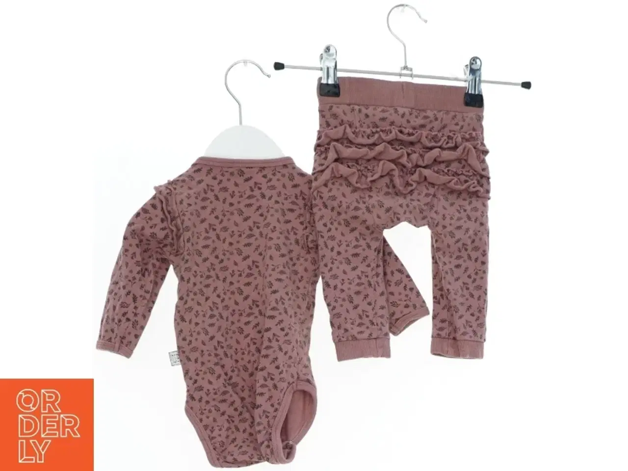 Billede 2 - Baby sæt med bodystocking og bukser fra Kidsup (str. 62)