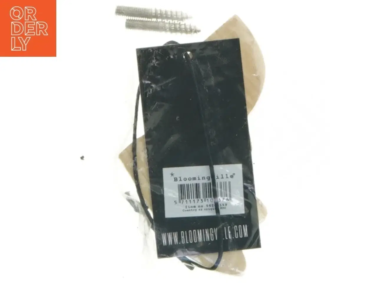 Billede 2 - Bloomingville træhænger fra Bloomingville (str. 6 cm og 5 cm)