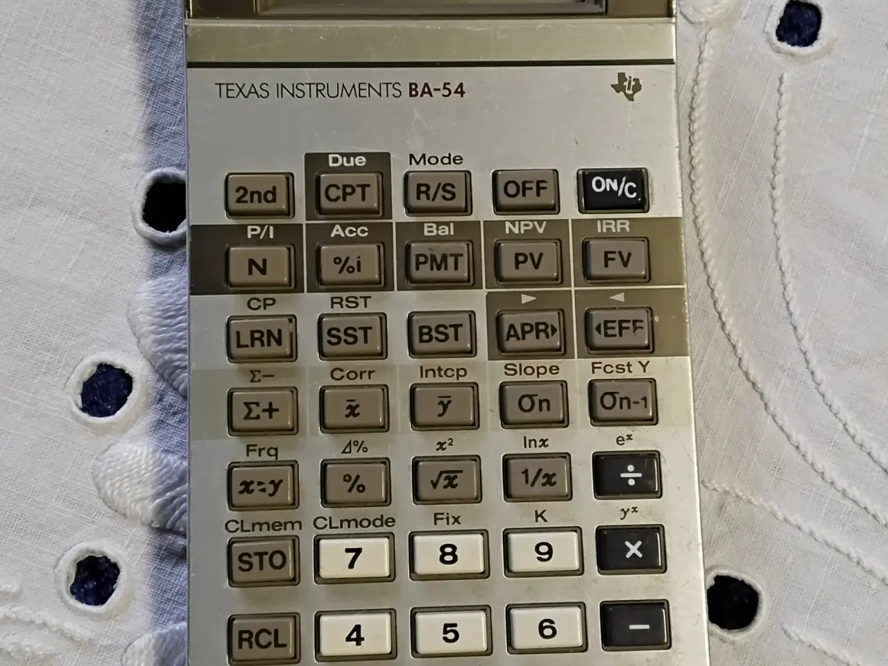 Billede 3 - Texas Instruments BA- 54 med etui + manual 80'erne