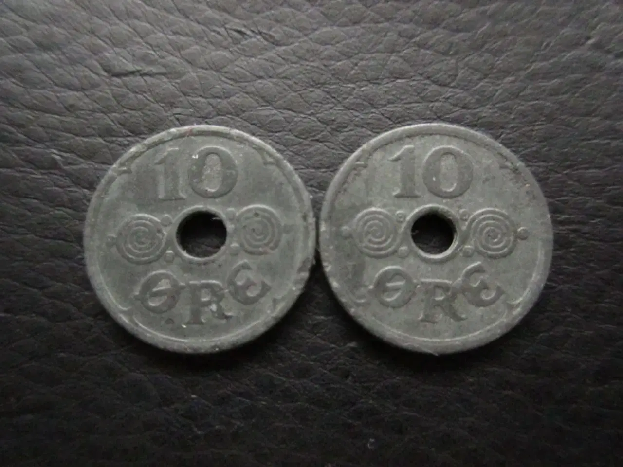 Billede 2 - 10 øre 1941 + 1944 zink