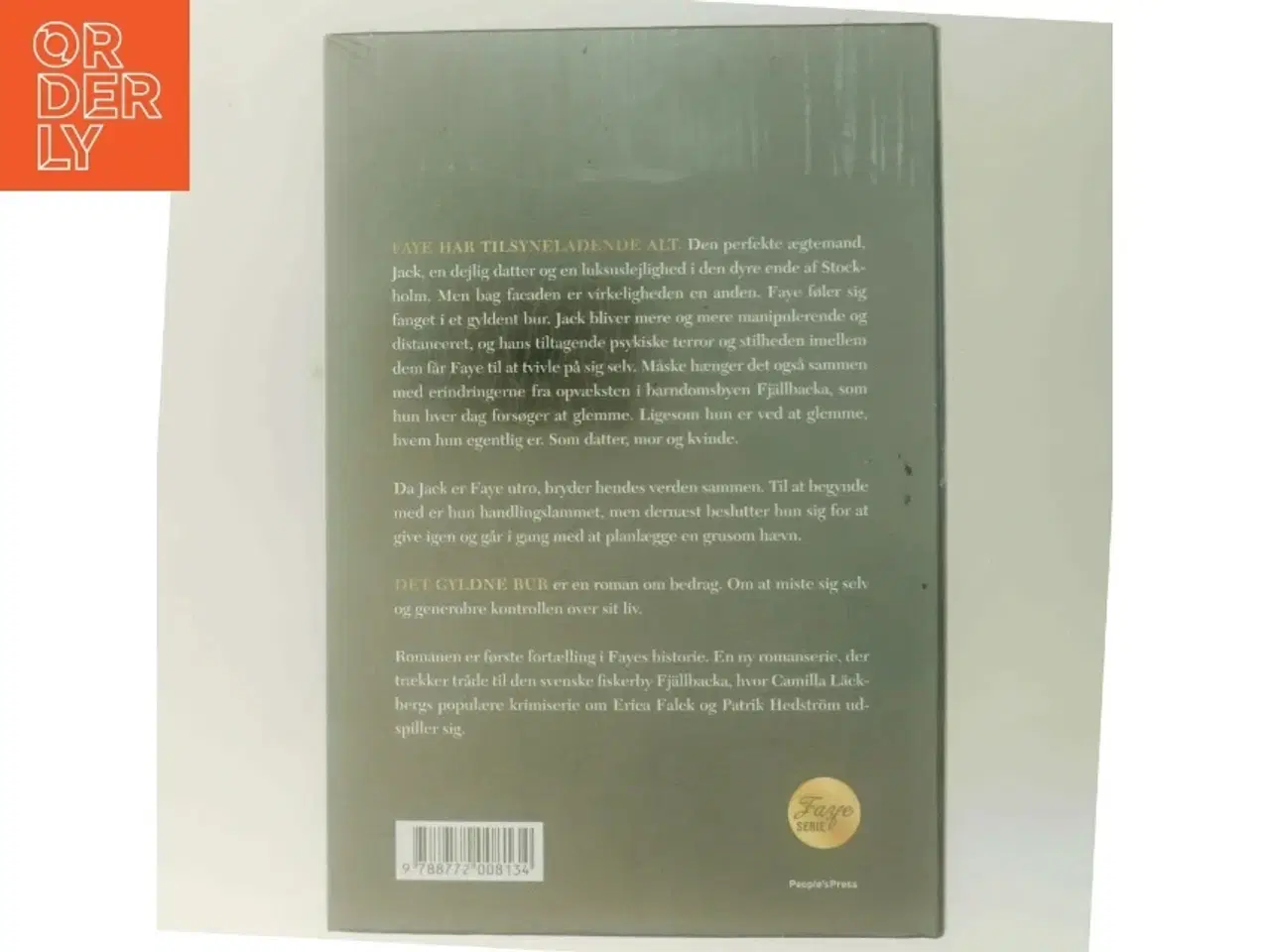 Billede 3 - Det gyldne bur : roman af Camilla Läckberg (Bog)