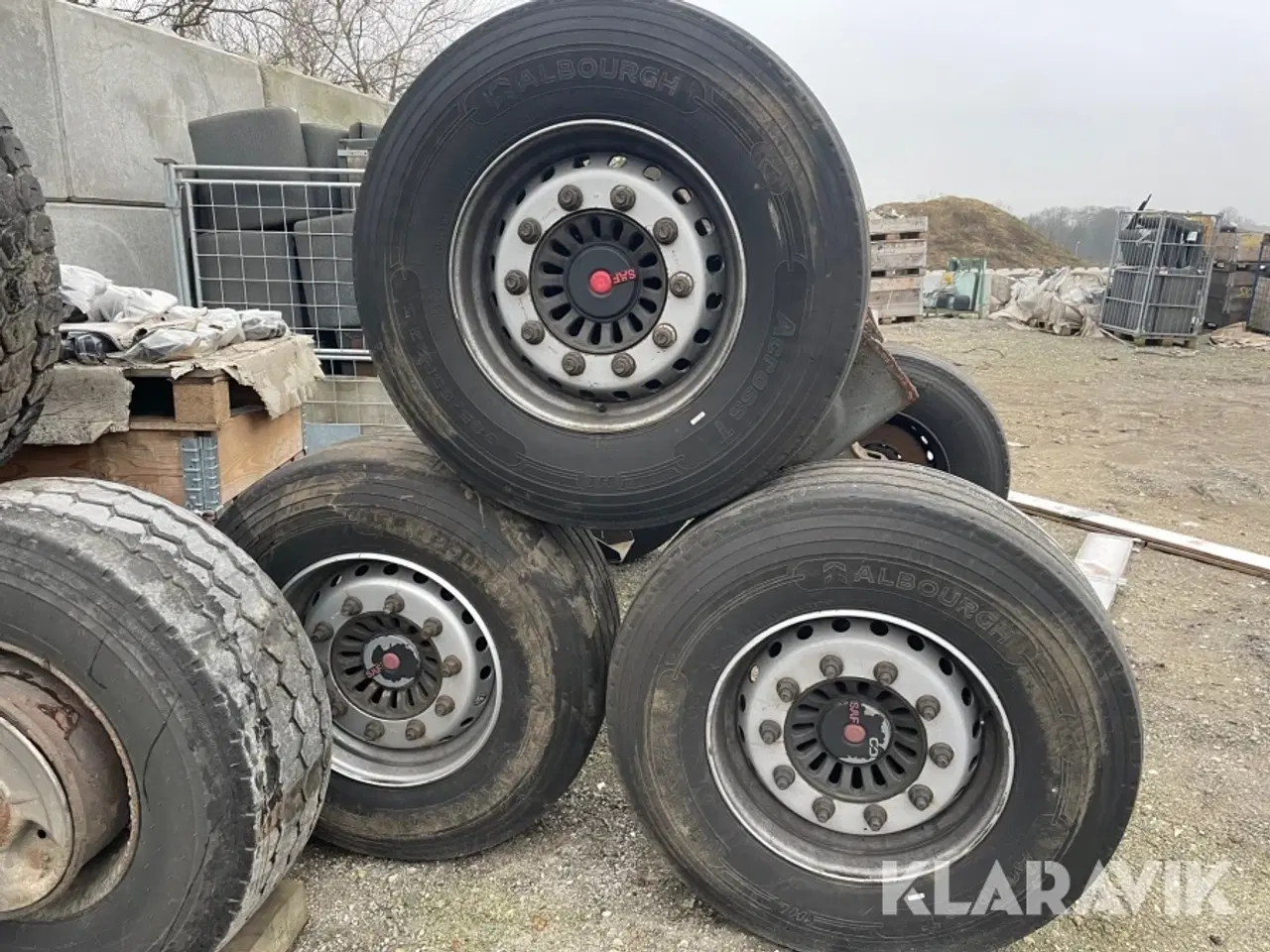 Billede 5 - Aksler til lastbil Saf-Holland SBS2243 3 styk