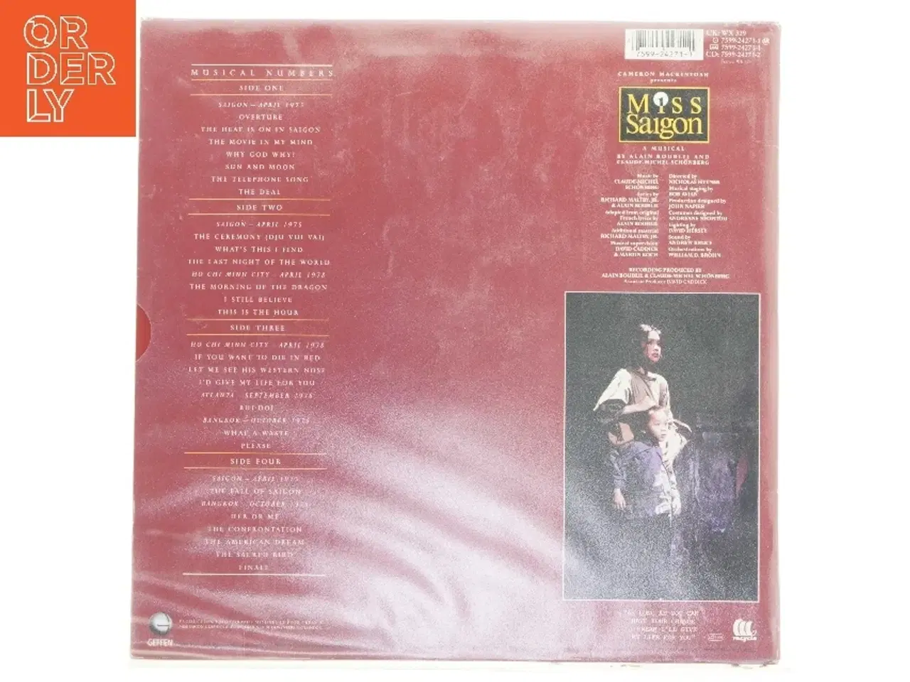 Billede 2 - Miss Saigon LP fra Miss Saigon