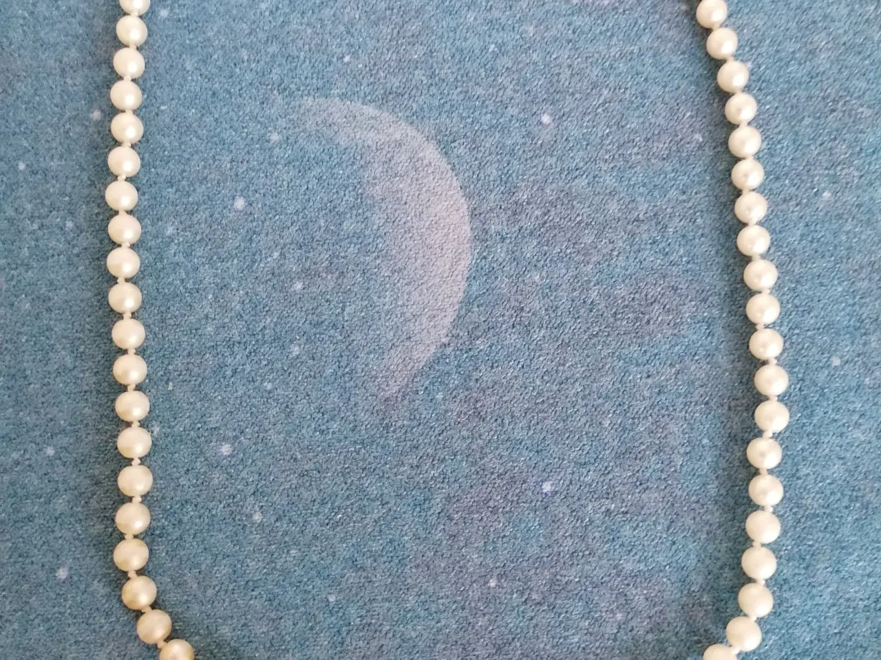 Billede 1 - Smuk Perlekæde med Guldlås