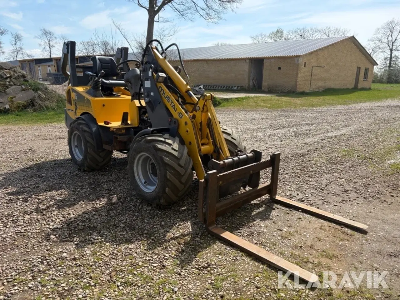 Billede 3 - Minilæsser Mustang 306 med skovl og pallegafler