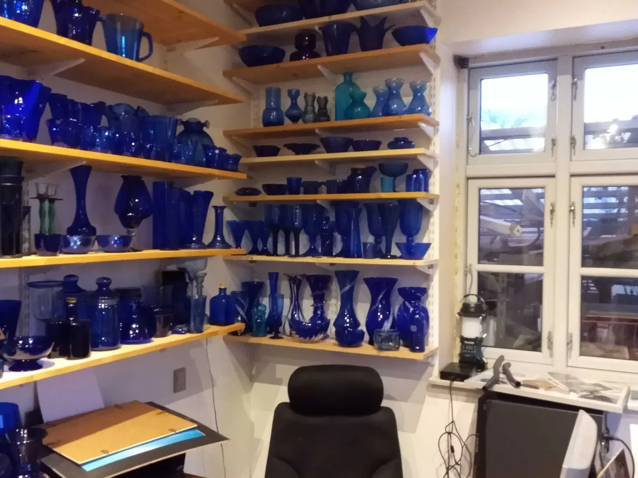 Billede 2 - BLÅ glasvarer