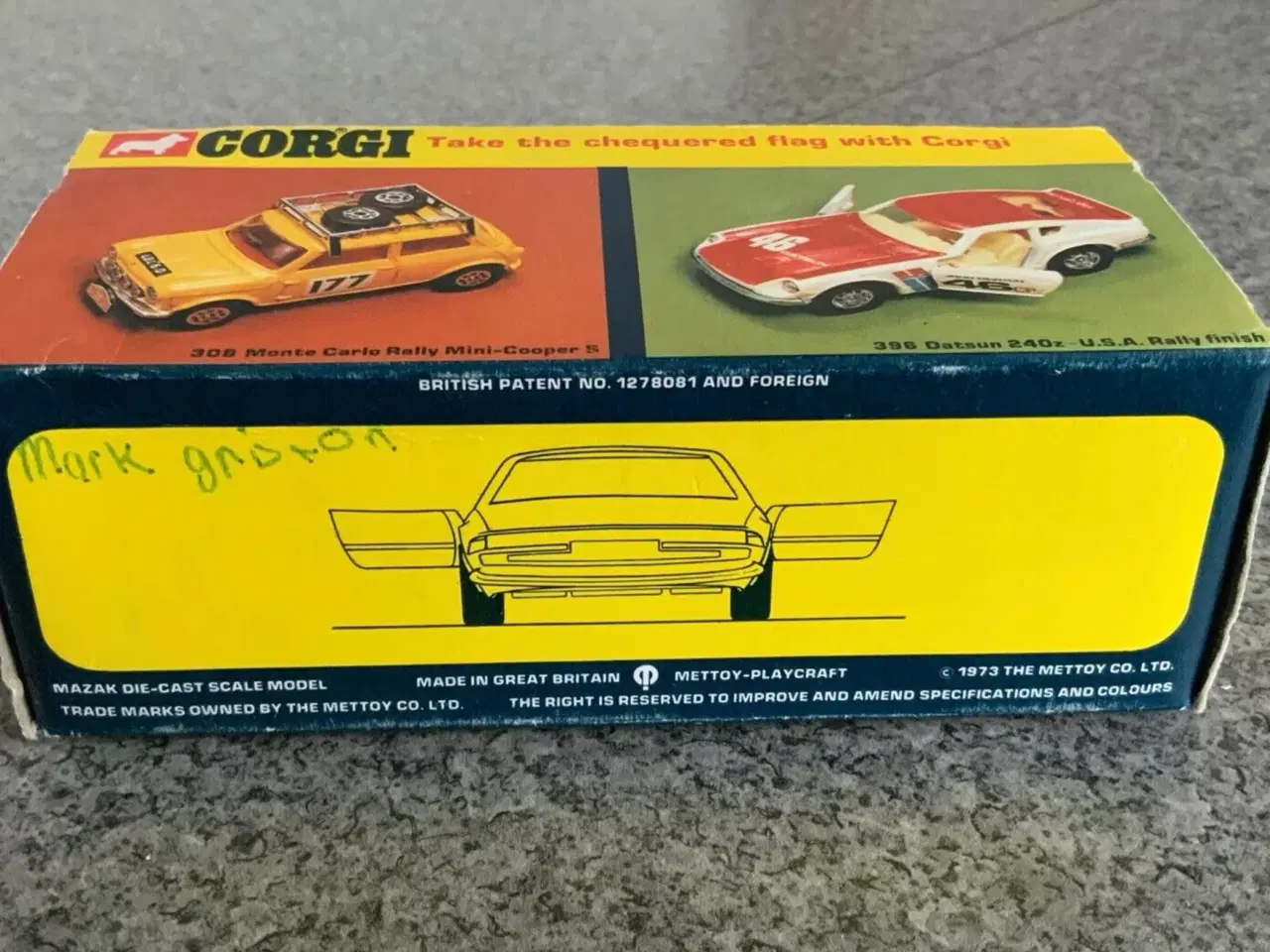 Billede 8 - Corgi Toys No. 324 Ferrari Daytona 365 JCB
