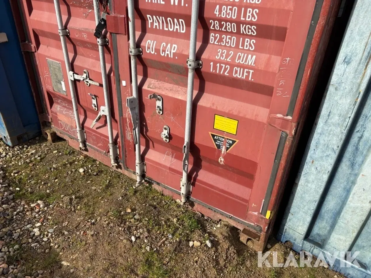 Billede 5 - Container MS20-100 20-fods