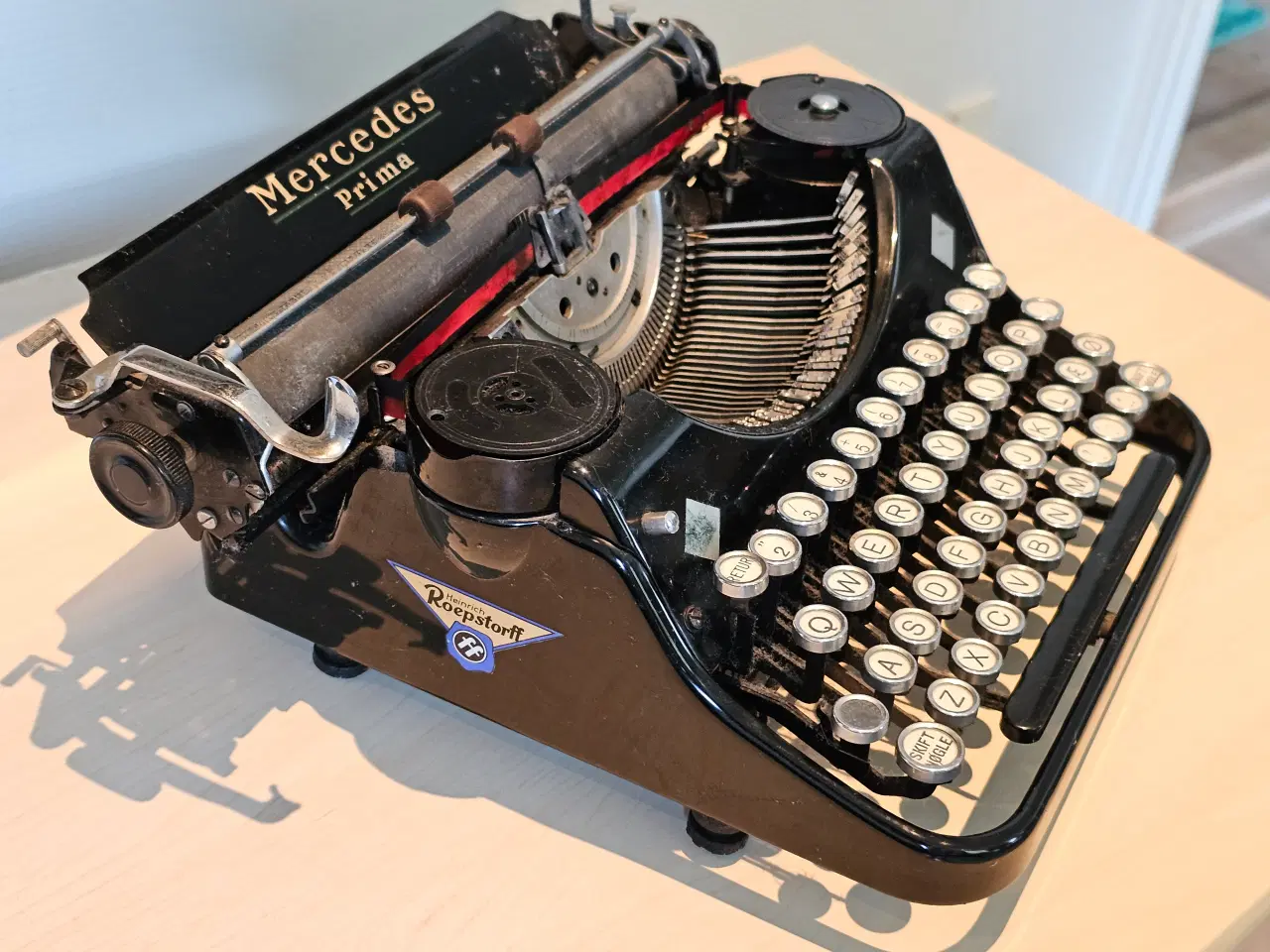 Billede 2 - Smuk Antik Mercedes Prima Skrivemaskine til Salg