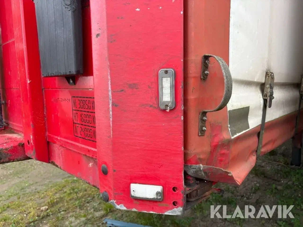 Billede 7 - Gardintrailer Kel-Berg SKBS35B2 3-akslet