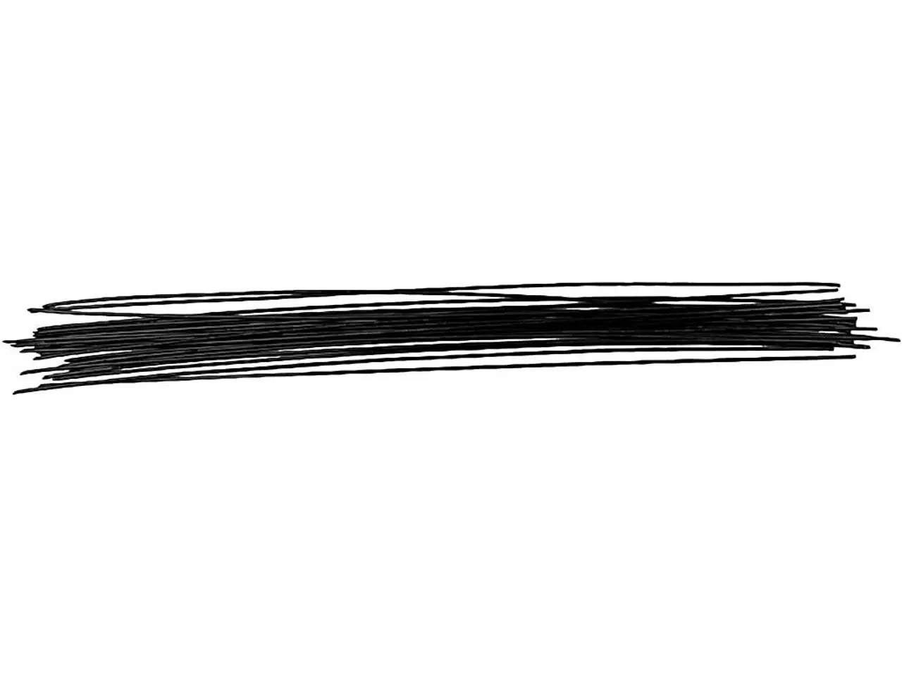 Billede 1 - Kvalitets Trådstænger 30 cm, 1,2 mm - 60 stk.