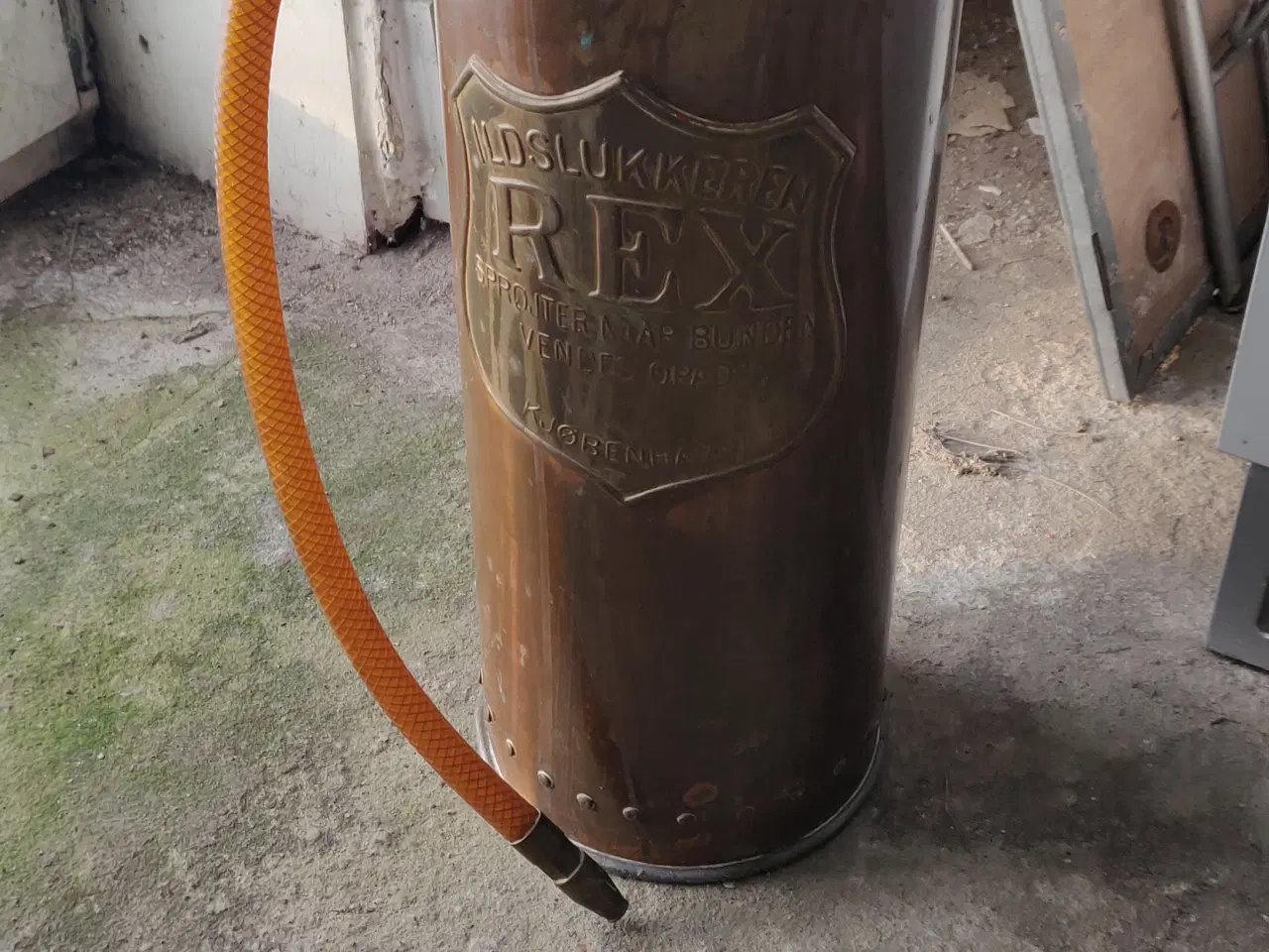 Billede 2 - Kobber Brandslukker 