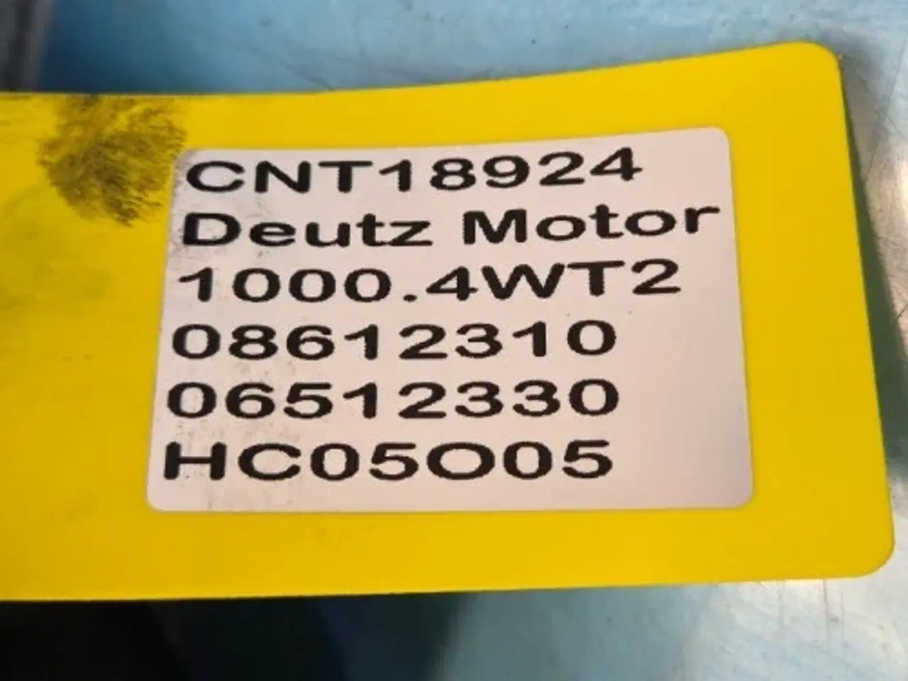 Billede 17 - Deutz 1000.4WT2 Svingningsdæmper 08612310