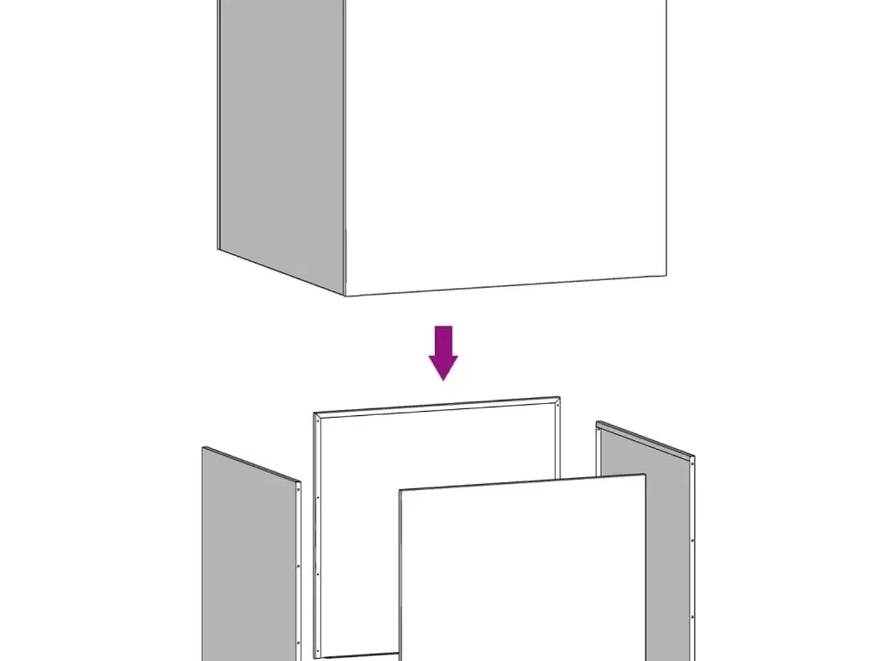 Billede 9 - Plantekasser 2 stk. 49x47x46 cm cortenstål