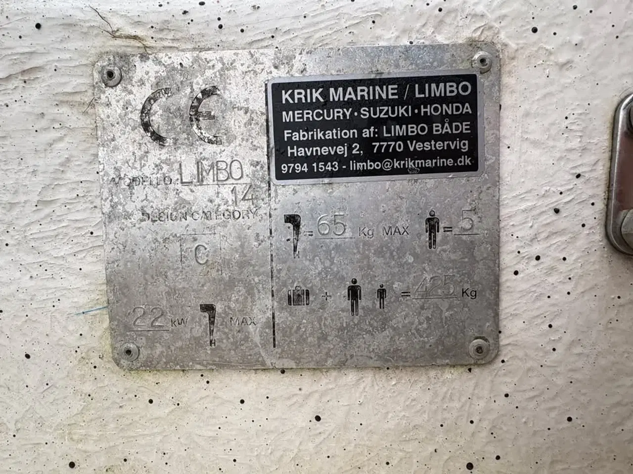 Billede 5 - Limbo 14 jolle Suzuki 4hk